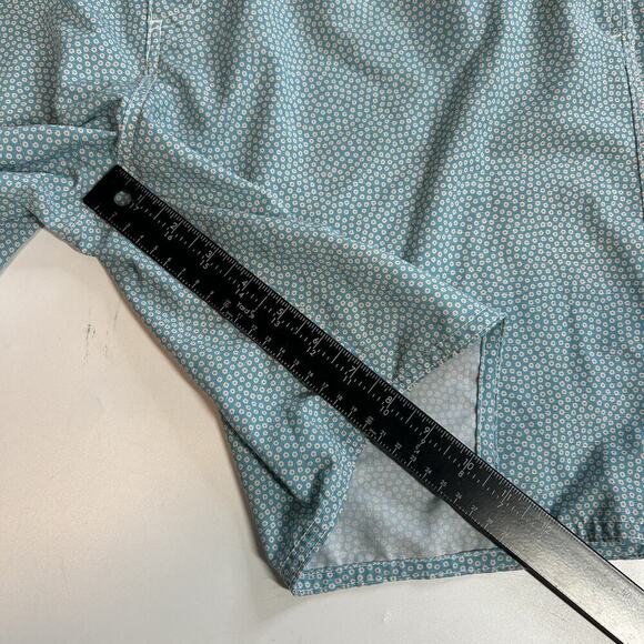 Johnnie-O Swim Trunks Men’s 2XL Crossbow Half Elastic Surf Short Blue Beachy - Picture 6 of 10